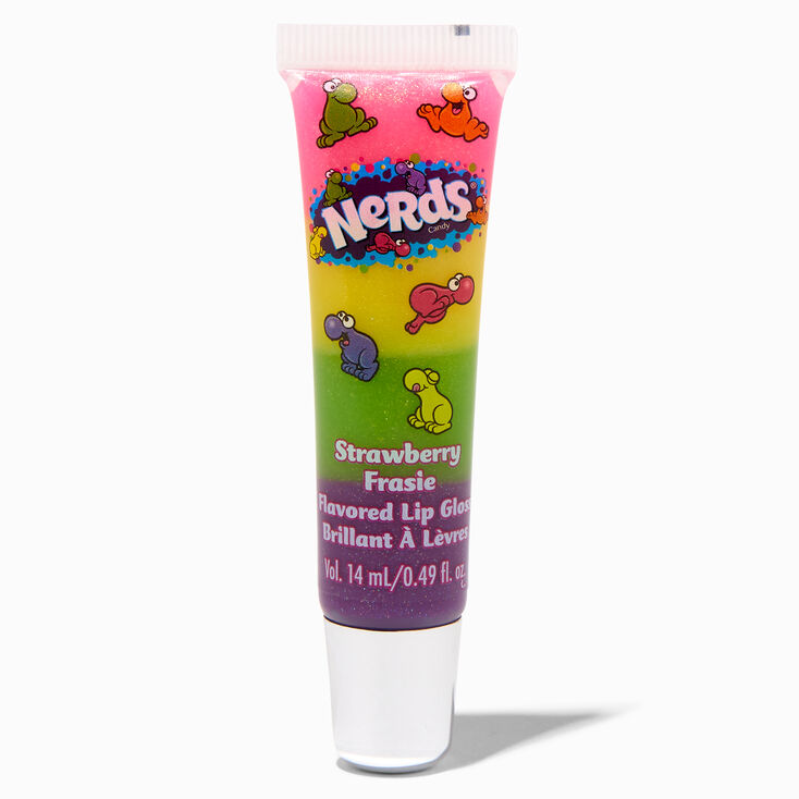 Nerds&reg; Claire&#39;s Exclusive Flavored Lip Gloss Tube - Strawberry,