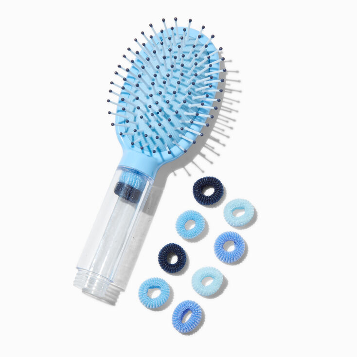 Bluey Paddle Hair Elastics &amp; Hair Brush,