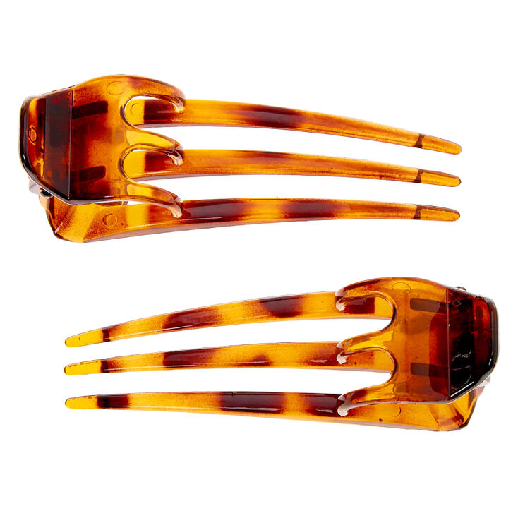 The Little Giant&trade; Tortoiseshell Hair Claw - 2 Pack,