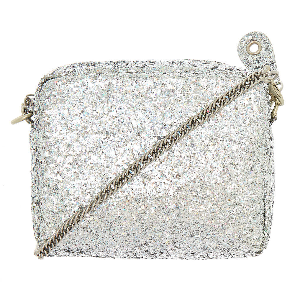 glitter crossbody bag