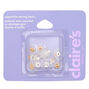 12 embouts avec coussinet en plastique pour boucles d&#39;oreilles,