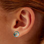 Wave Stud Earrings,