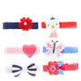 Claire&#39;s Club Ribbon Hair Clips - 6 Pack,