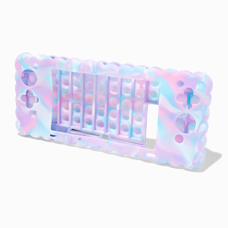 Pastel Tie Dye Popper Protective Tech Case - Fits Nintendo Switch&trade;,