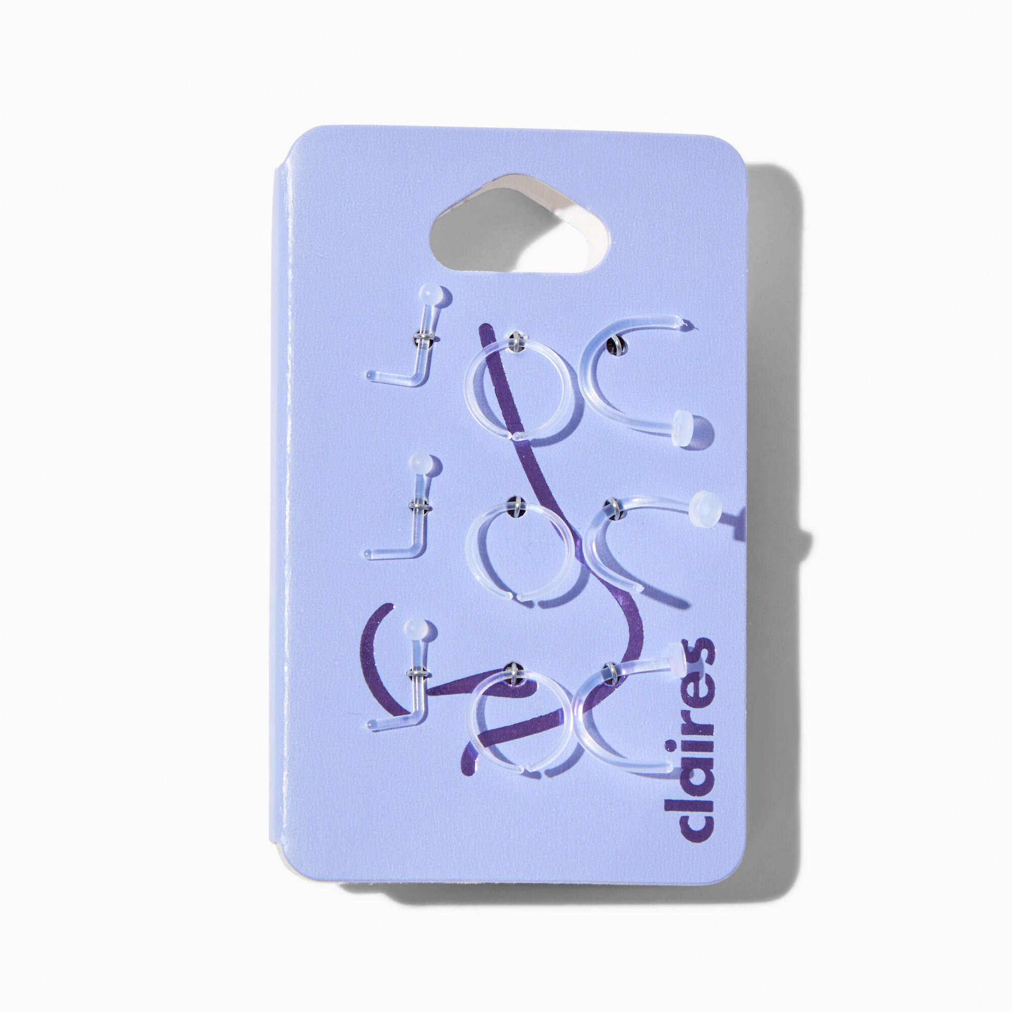 Clear nose stud claires deals
