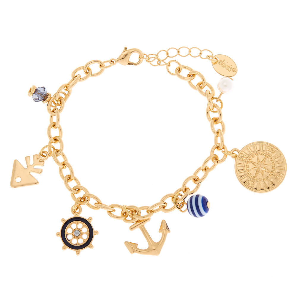 Nautical outlet charm bracelet