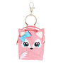 Pink Fox Mini Backpack Keychain - Pink,