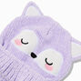 Claire&#39;s Club Lilac Fox Beanie,