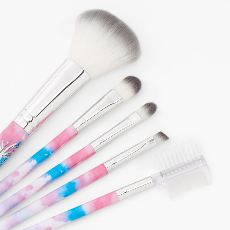 Butterfly Tie Dye Makeup Brushes - 5 Pack,