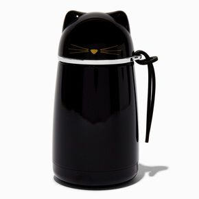 Black Cat Stainless Steel Water Bottle,