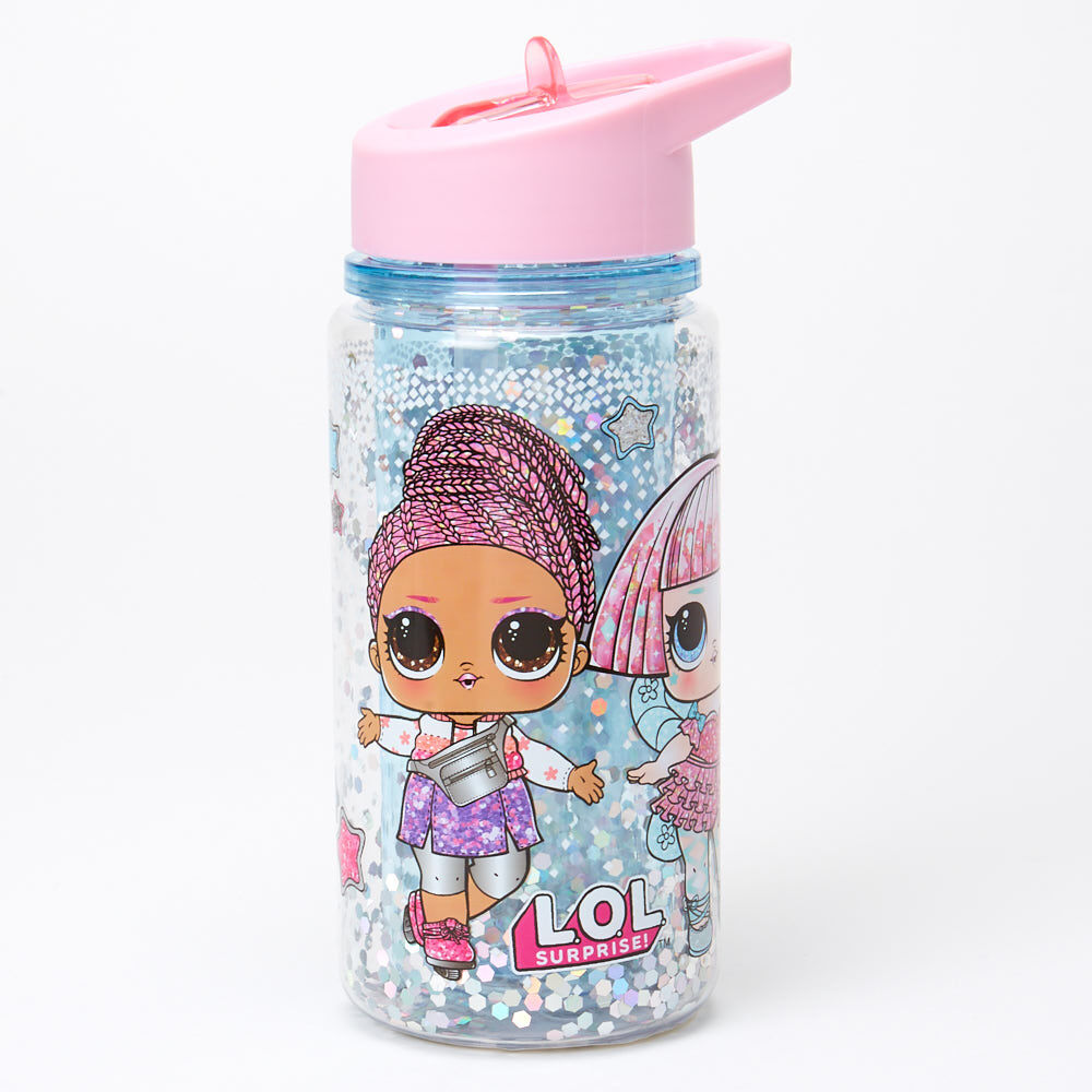 L.O.L. Surprise Holographic Water Bottle Pink