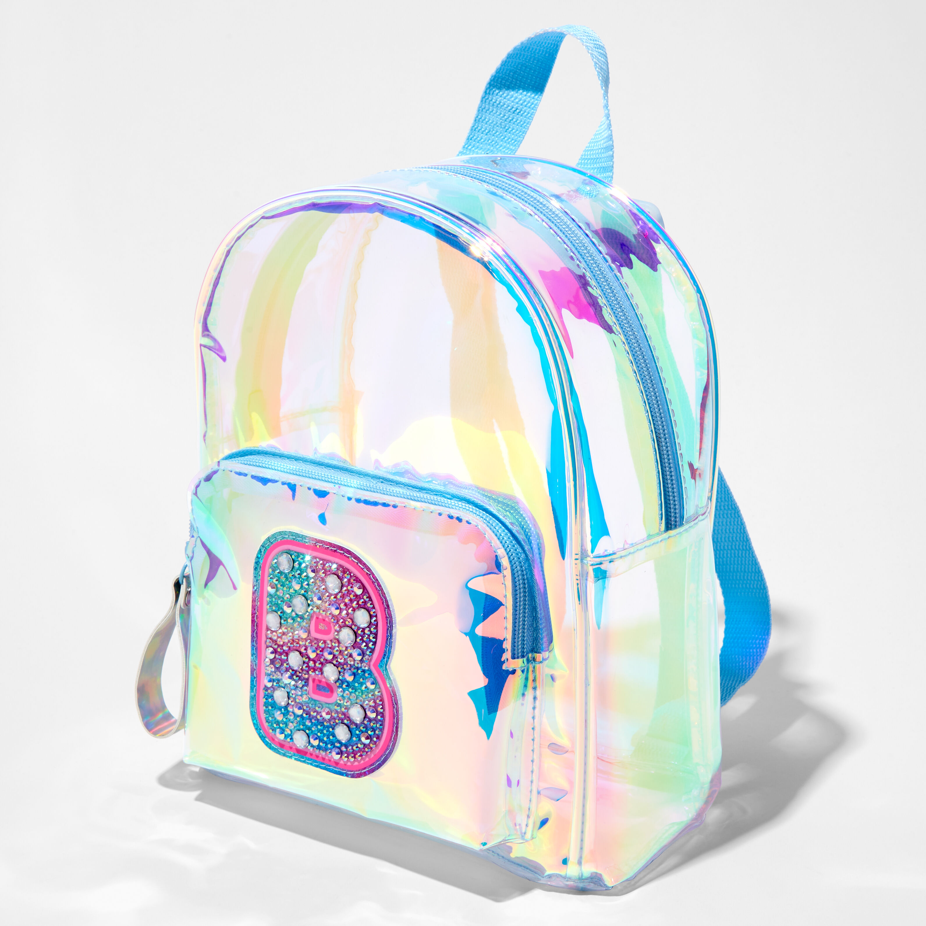 Holographic mini backpack hot sale