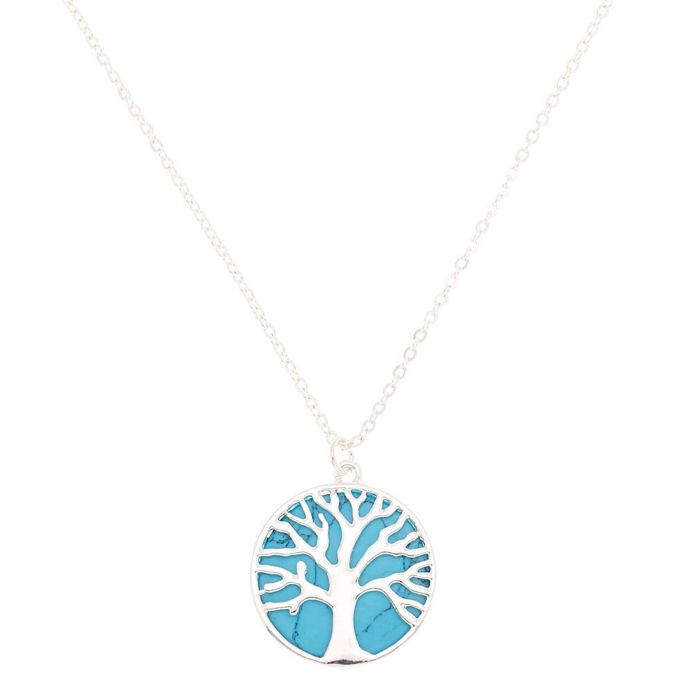 Turquoise tree of life necklace new arrivals
