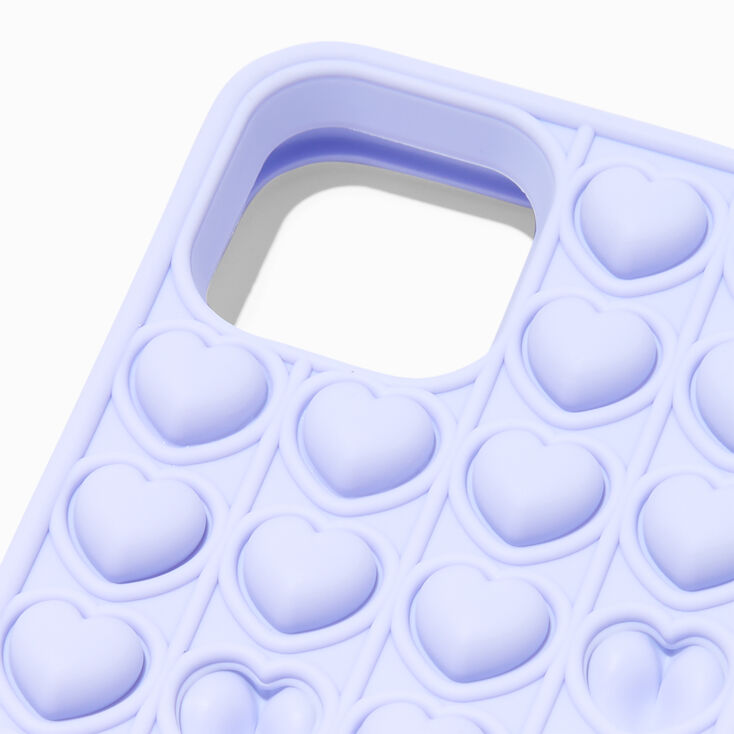 Lavender Hearts Popper Phone Case - Fits iPhone&reg; 12 Pro,