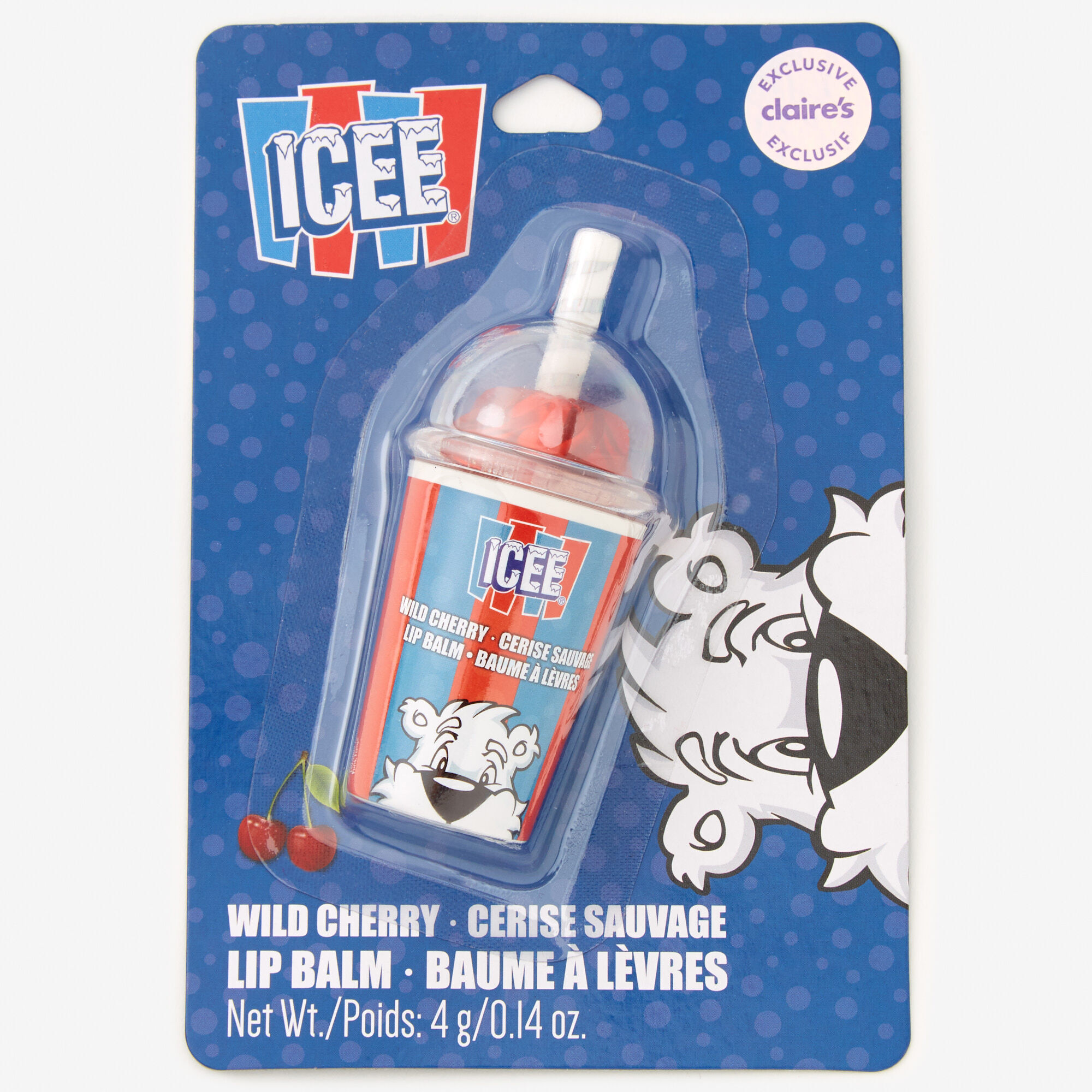 Icee Cherry Flavored Lip Balm, 2 Pack ~ New & Sealed