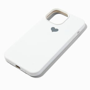 White Heart Protective Phone Case - Fits iPhone&reg; 12 Pro Max,