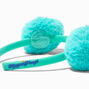 MeganPlays&trade; Claire&#39;s Exclusive Turquoise Pom Pom Headband,