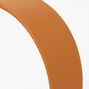 PU Wide Headband - Tan,