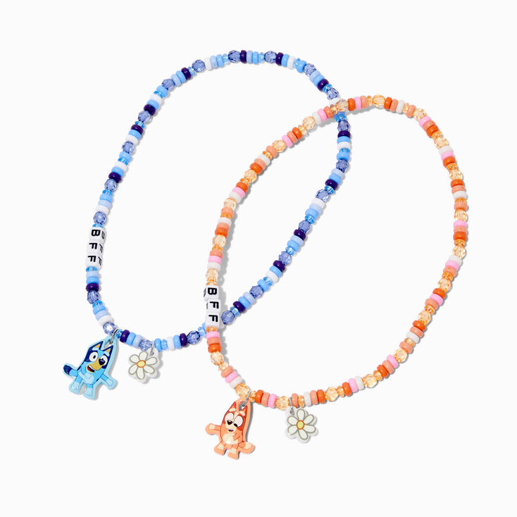 Bluey Best Friends Beaded Necklace Set - 2 Pack,