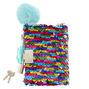 Claire&#39;s Club Rainbow Reversible Sequin Notebook,