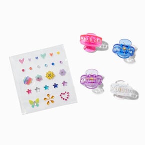 Claire&#39;s Club Make-It-Yourself Hair Claw Clip Kit,