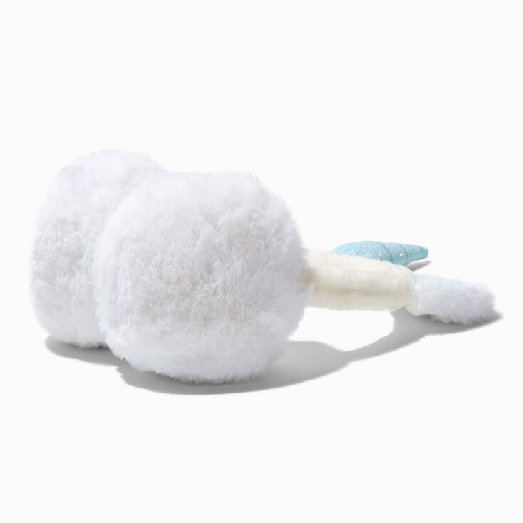 Claire&#39;s Club Light Blue Unicorn White Earmuffs,