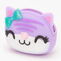 Purple Cat Jelly Coin Purse,