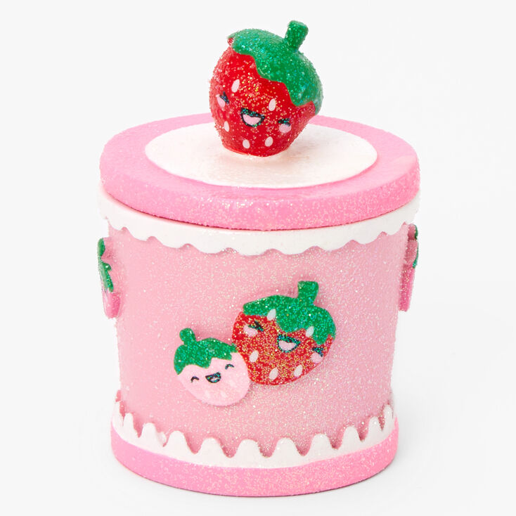 Glitter Hamster Trinket Keepsake Box,