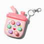 Whac-A-Mole Bubble Tea Game Keychain,
