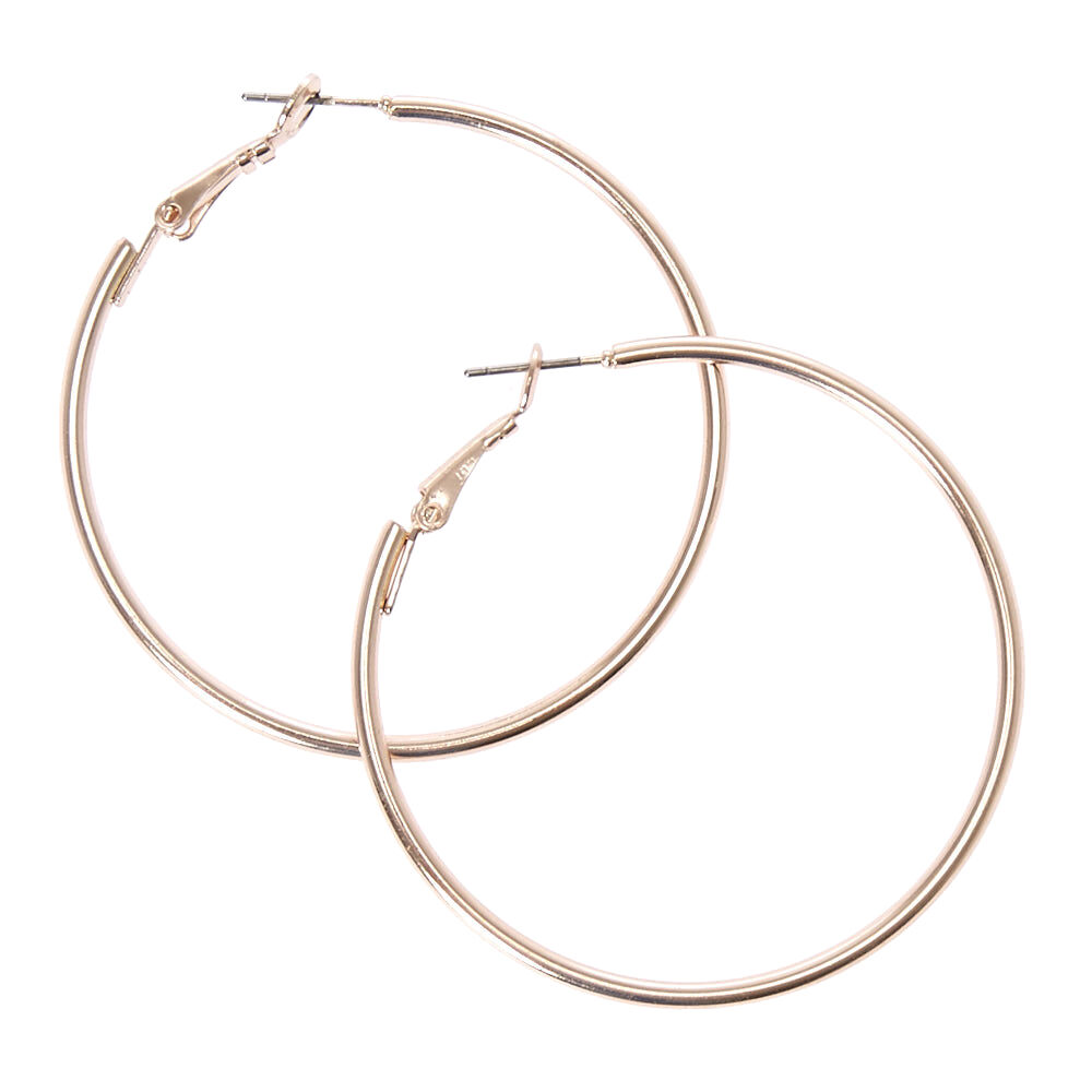 Claire's rose gold earrings new arrivals