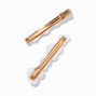 Pearl Heart &amp; Wave Hair Clips - 2 Pack,