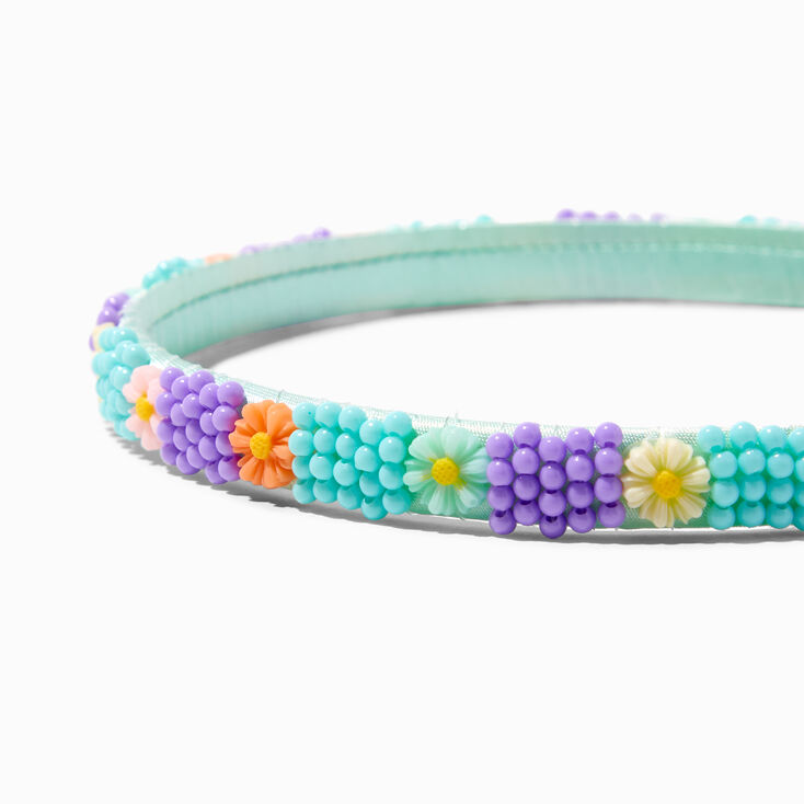 Claire&#39;s Club Rainbow Beaded Headband Set - 2 Pack,