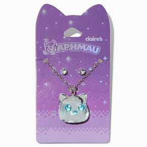 Aphmau&trade; Claire&#39;s Exclusive Diamond Cat Necklace &amp; Earrings Set - 2 Pack,