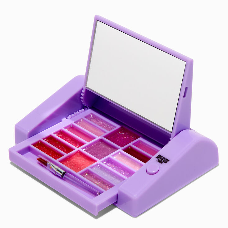 Y2K Unicorn Purple Bling Mechanical Lip Gloss Set,