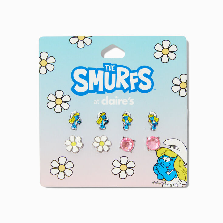The Smurfs&trade; Claire&#39;s Exclusive Stud Earrings - 4 Pack,