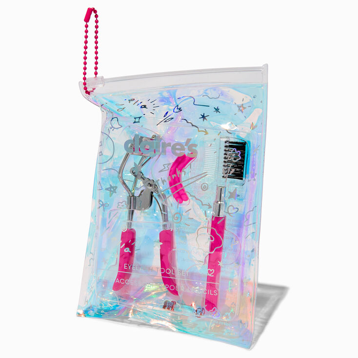 Pink Eyelash Curler Ornament Set - 2 Pack,