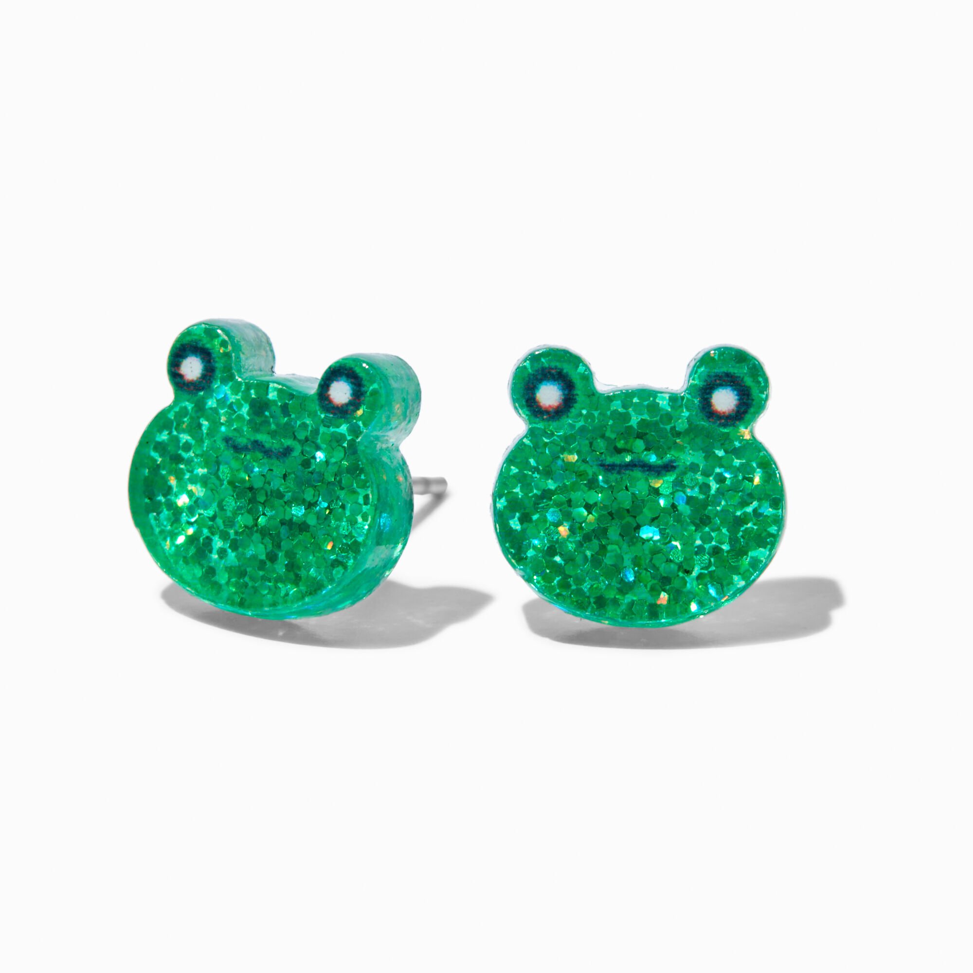 Frog Acrylic Stud Earrings,
