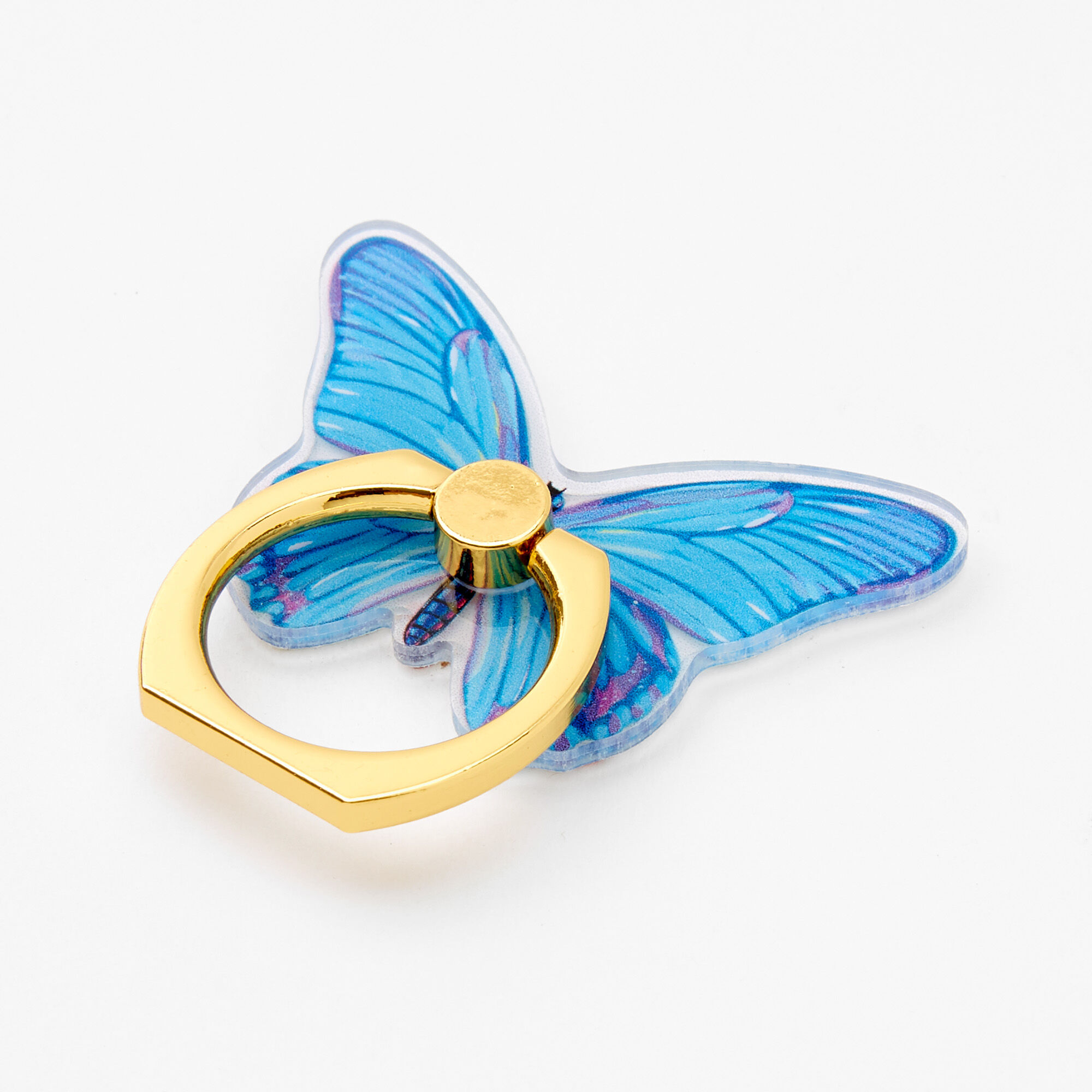 View Claires Butterfly Ring Stand Blue information