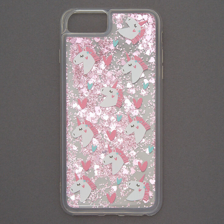 Pink Glitter Unicorn Phone Case,