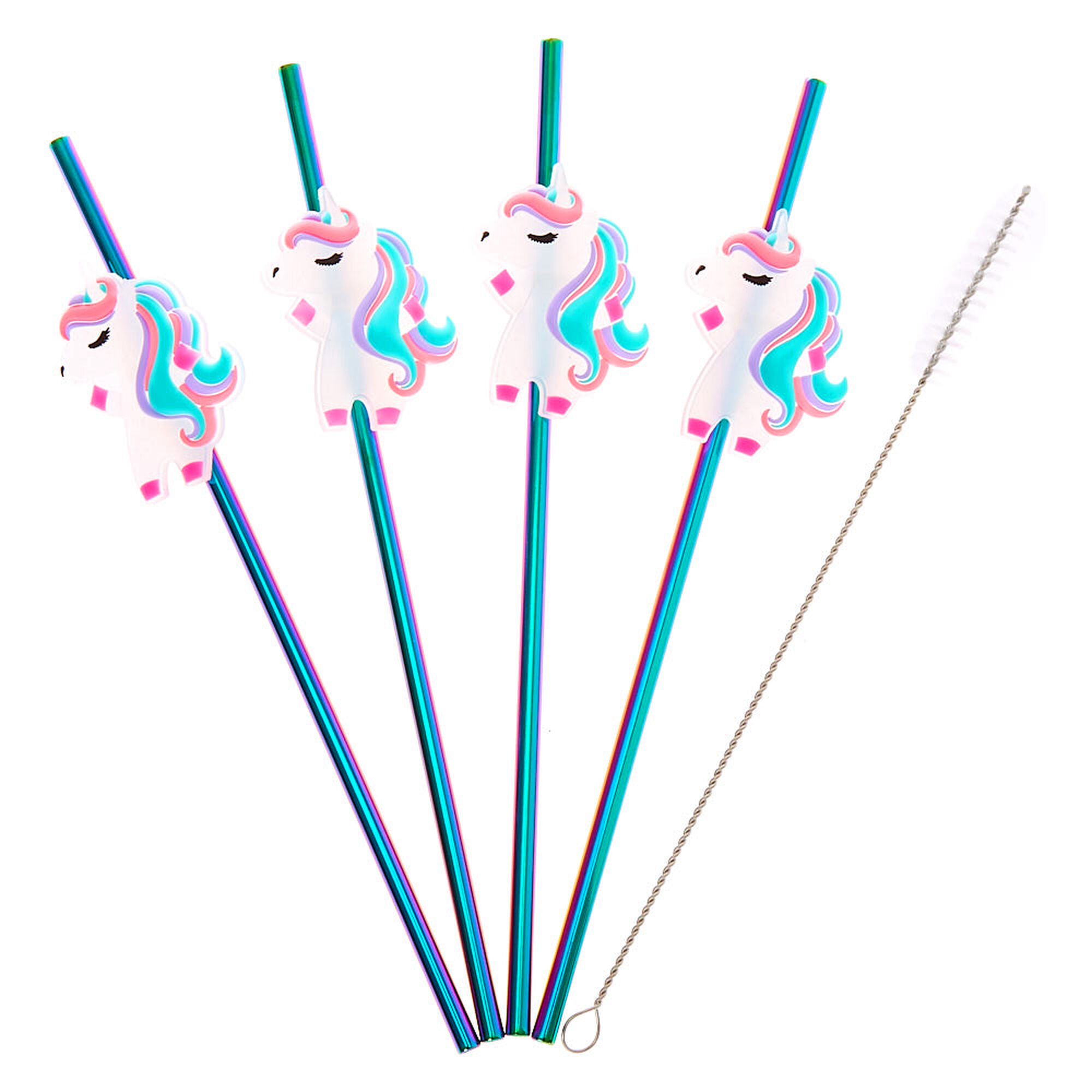 Plastic Unicorn StrawSize Options: Unicorn Straws, Fish Straws, and Fruit  Straws