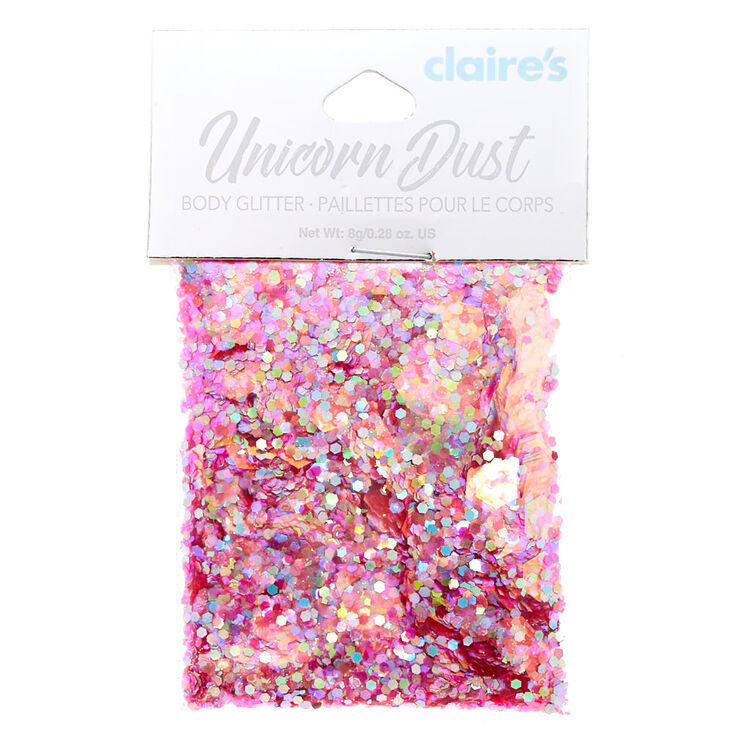 Pink Unicorn Dust Glitter Pouch,