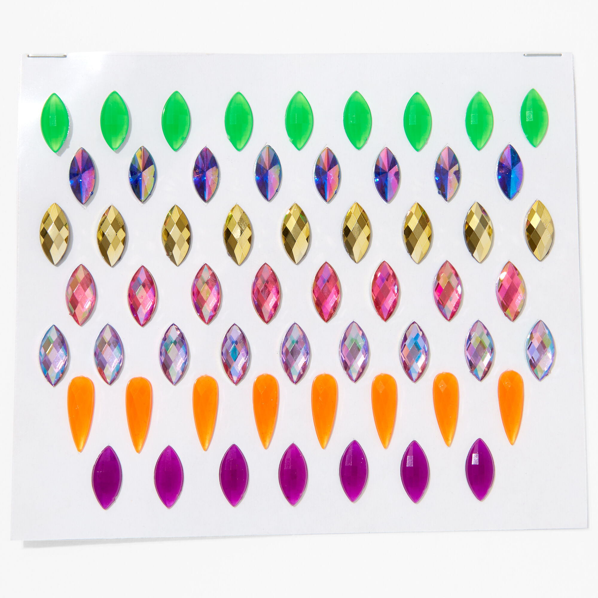 Face discount gems claire's