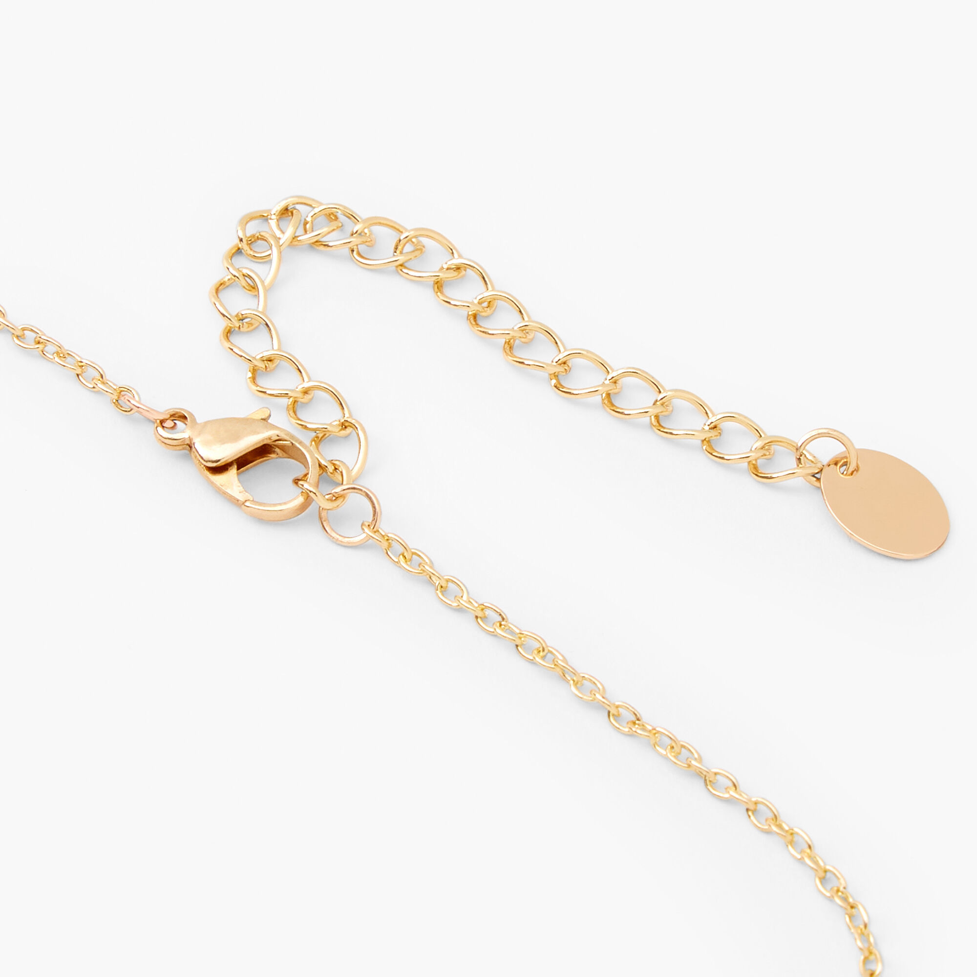 Collier à pendentif d’humeur papillon couleur dorée,