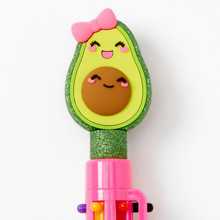 Smiling Avocado Multicolored Pen,