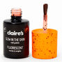 Glow in The Dark Speckled Nail Polish - Fluorescent Orange,