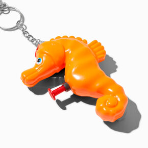 Water Gun Seahorse Keychain,