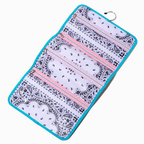 T H E M E x Claire&#39;s Bandana Hanging Jewelry Organizer,