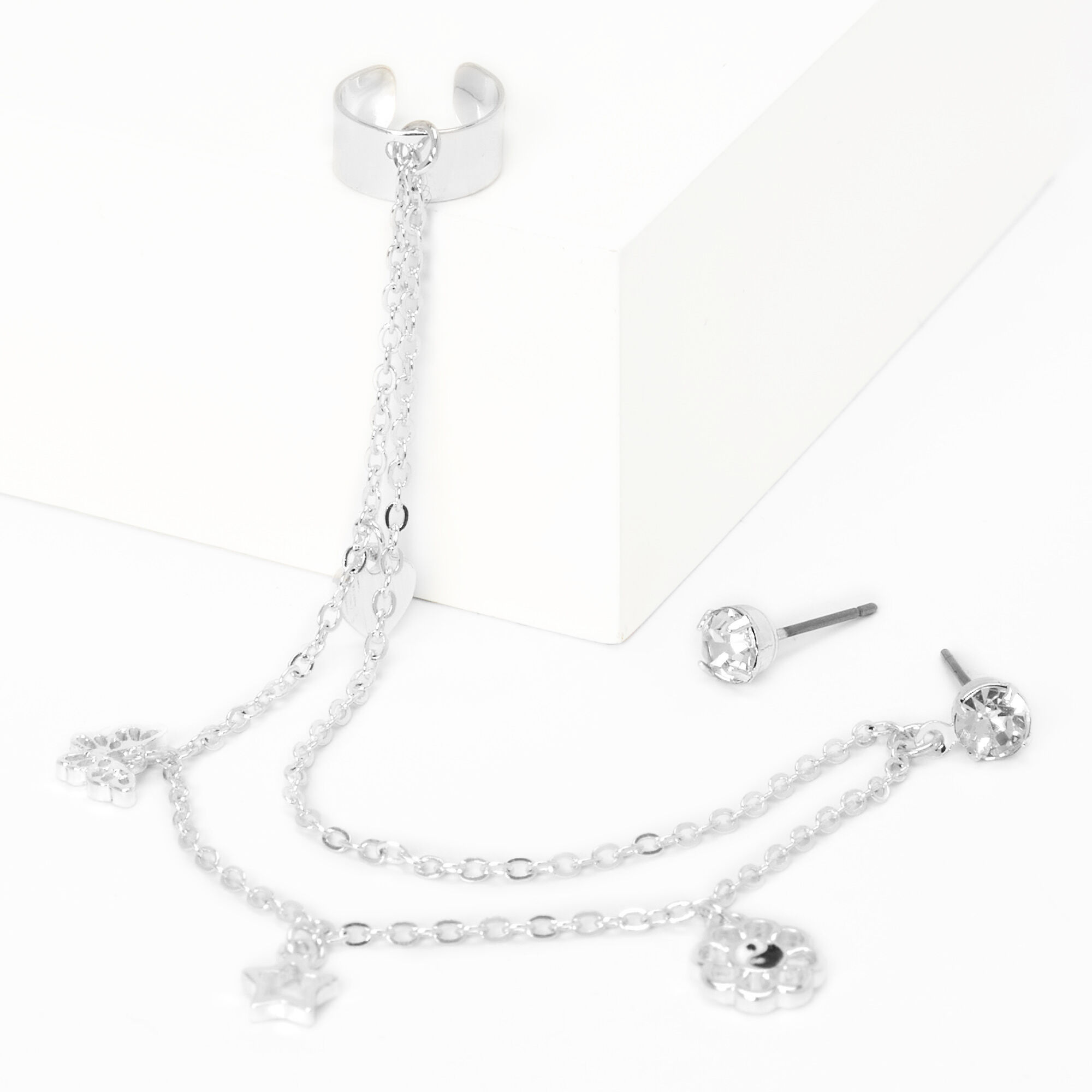 Claire's cuff earrings top