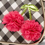 Claire&#39;s Club Gingham Floral Hobo Bag - Black and White,