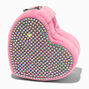 Pink Heart Embellished Jewellery Box,